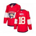 Florida Panthers #18 Serron Noel Authentic Red Home Hockey Jersey