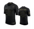 New York Giants #22 Dravon Askew-Henry Black 2020 Salute to Service Limited Jersey