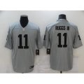 Oakland Raiders #11 Henry Ruggs III Limited Silver Inverted Legend Jersey