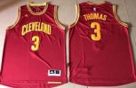 Cleveland Cavaliers #3 Thomas Rose Red Road Stitched NBA Jersey