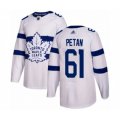 Toronto Maple Leafs #61 Nic Petan Authentic White 2018 Stadium Series Hockey Jersey