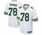 Green Bay Packers #78 Jason Spriggs Game White Football Jersey