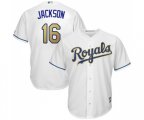 Kansas City Royals #16 Bo Jackson Replica White Home Cool Base Baseball Jersey