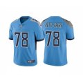 Tennessee Titans #78 Nicholas Petit-Frere Blue Vapor Untouchable Stitched Jersey