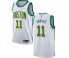 Boston Celtics #11 Enes Kanter Swingman White Basketball Jersey - City Edition