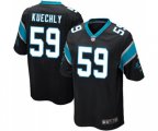 Carolina Panthers #59 Luke Kuechly Game Black Team Color Football Jersey