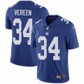 New York Giants #34 Shane Vereen Royal Blue Team Color Vapor Untouchable Limited Player NFL Jersey