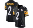 Pittsburgh Steelers #2 Mason Rudolph Black Team Color Vapor Untouchable Limited Player Football Jersey