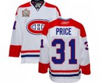 Montreal Canadiens #31 Carey Price Authentic White Heritage Classic Style NHL Jersey