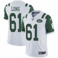 New York Jets #61 Spencer Long White Vapor Untouchable Limited Player NFL Jersey