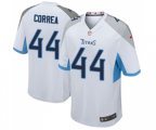 Tennessee Titans #44 Kamalei Correa Game White Football Jersey