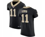 New Orleans Saints #11 Tommylee Lewis Black Team Color Vapor Untouchable Elite Player Football Jersey