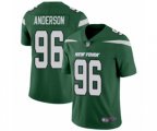 New York Jets #96 Henry Anderson Green Team Color Vapor Untouchable Limited Player Football Jersey