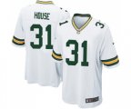 Green Bay Packers #31 Davon House Game White Football Jersey