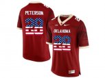 2016 US Flag Fashion Men's Oklahoma Sooners Adrian Peterson #28 College Limited Football Jersey - Crimson