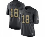 Chicago Bears #18 Taylor Gabriel Limited Black 2016 Salute to Service Football Jersey