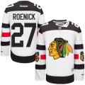 Chicago Blackhawks #27 Jeremy Roenick Premier White 2016 Stadium Series NHL Jersey