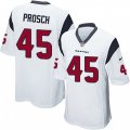 Houston Texans #45 Jay Prosch Game White NFL Jersey