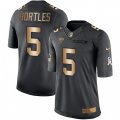 Jacksonville Jaguars #5 Blake Bortles Limited Black Gold Salute to Service NFL Jersey