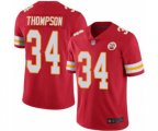 Kansas City Chiefs #34 Darwin Thompson Red Team Color Vapor Untouchable Limited Player Football Jersey