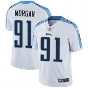 Tennessee Titans #91 Derrick Morgan White Vapor Untouchable Limited Player NFL Jersey
