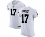 Oakland Raiders #17 Dwayne Harris White Vapor Untouchable Elite Player Football Jersey
