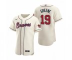 Atlanta Braves #19 Shane Greene Nike Cream Authentic 2020 Alternate Jersey