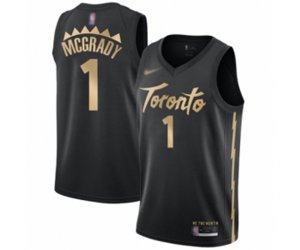 Toronto Raptors #1 Tracy Mcgrady Swingman Black Basketball Jersey - 2019-20 City Edition