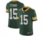 Green Bay Packers #15 Bart Starr Green Team Color Vapor Untouchable Limited Player Football Jersey