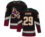 Arizona Coyotes #29 Mario Kempe Premier Black Alternate Hockey Jersey