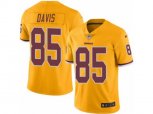 Washington Redskins #85 Vernon Davis Limited Gold Rush Vapor Untouchable NFL Jersey