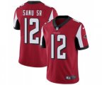 Atlanta Falcons #12 Mohamed Sanu Red Team Color Vapor Untouchable Limited Player Football Jersey