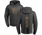 Vegas Golden Knights #26 Paul Stastny Charcoal One Color Backer Pullover Hoodie
