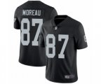 Oakland Raiders #87 Foster Moreau Black Team Color Vapor Untouchable Limited Player Football Jersey