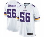 Minnesota Vikings #56 Garrett Bradbury Game White Football Jersey