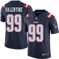 New England Patriots #99 Vincent Valentine Limited Navy Blue Rush Vapor Untouchable NFL Jersey