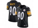 Pittsburgh Steelers #90 T. J. Watt Vapor Untouchable Limited Black Team Color NFL Jersey
