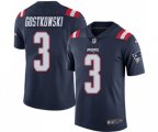 New England Patriots #3 Stephen Gostkowski Limited Navy Blue Rush Vapor Untouchable Football Jersey
