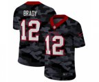 Tampa Bay Buccaneers #12 Brady 2020 Camo Salute to Service Limited Jersey
