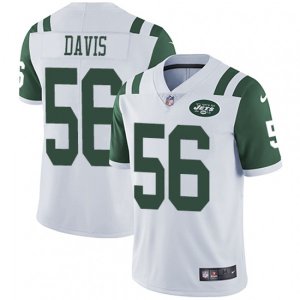New York Jets #56 DeMario Davis White Vapor Untouchable Limited Player NFL Jersey