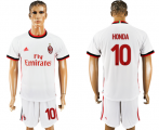 2017-18 AC Milan 10 HONDA Away Soccer Jersey