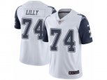 Dallas Cowboys #74 Bob Lilly Limited White Rush NFL Jersey