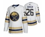 uffalo Sabres #26 Rasmus Dahlin White Hockey Jersey