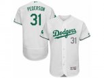 Los Angeles Dodgers #31 Joc Pederson White Celtic Flexbase Authentic Collection MLB Jersey
