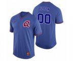 Atlanta Braves Custom Royal Cooperstown Collection Legend Jersey