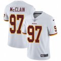 Washington Redskins #97 Terrell McClain White Vapor Untouchable Limited Player NFL Jersey