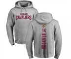 Cleveland Cavaliers #14 Terrell Brandon Ash Backer Pullover Hoodie