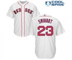 Boston Red Sox #23 Blake Swihart Replica White Home Cool Base Baseball Jersey