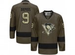 Pittsburgh Penguins #9 Pascal Dupuis Green Salute to Service Stitched NHL Jersey