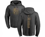 Vegas Golden Knights #30 Malcolm Subban Charcoal One Color Backer Pullover Hoodie